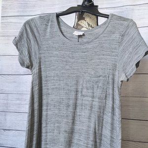 Heathered Gray XXS LulaRoe Carly Dress